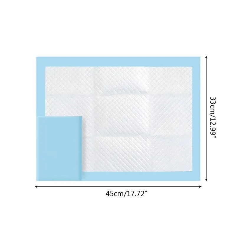 100pcs Disposable Baby Diaper Changing Mat for Infant or Pets Waterproof Newborn Changing Nappy
