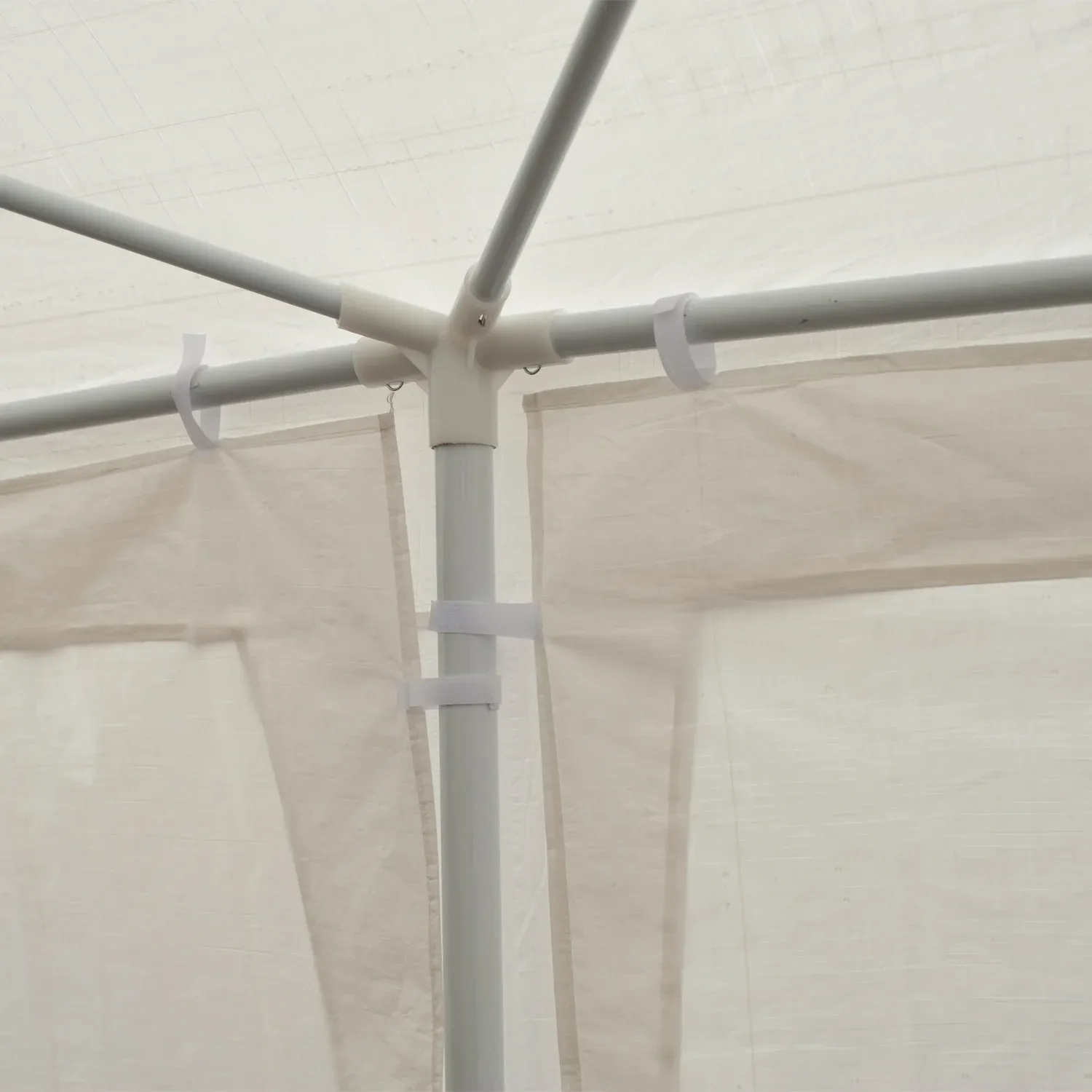 10x30 ft Party Tent Gazebo Canopy with 5 Removable Walls - White