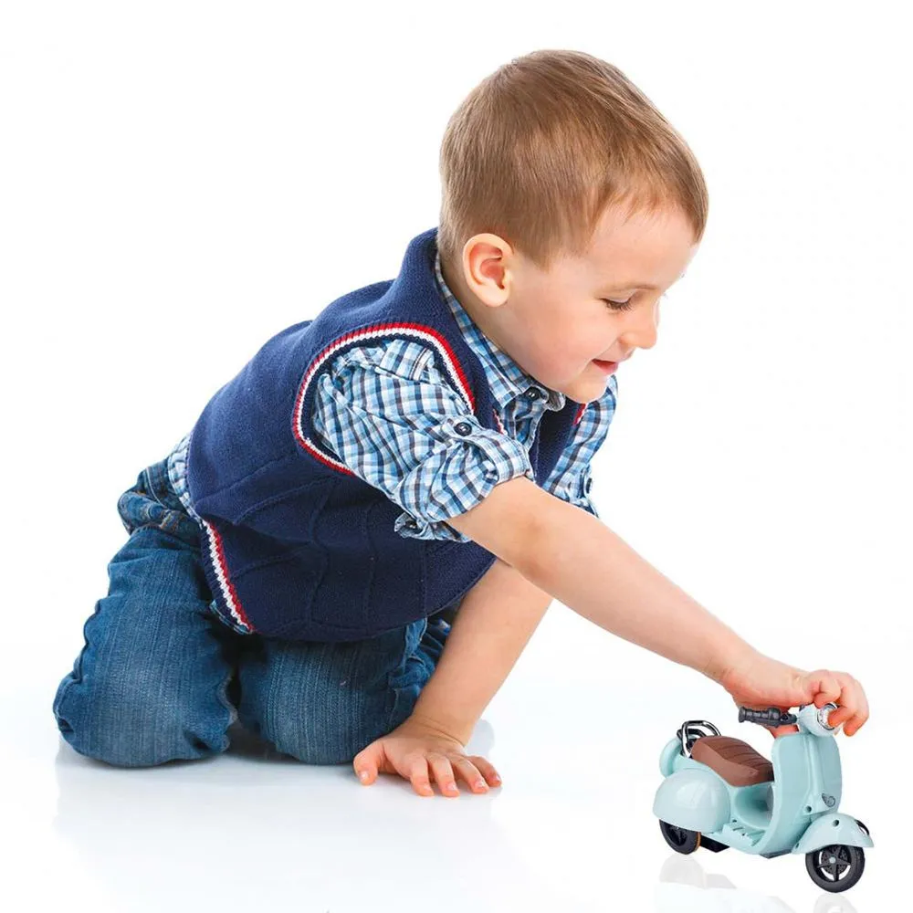 360° Rotating Pet Stunt Motorcycle Toy Battery-Powered