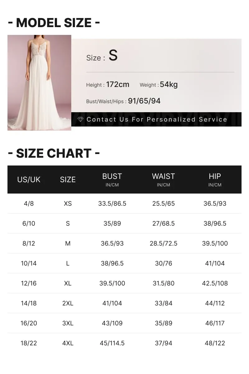 A Line V Neck Halter Top Wedding Dresses
