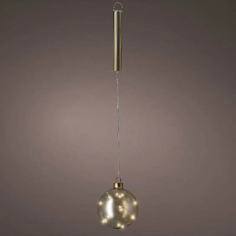 Amber Micro LED Ball - 10cm