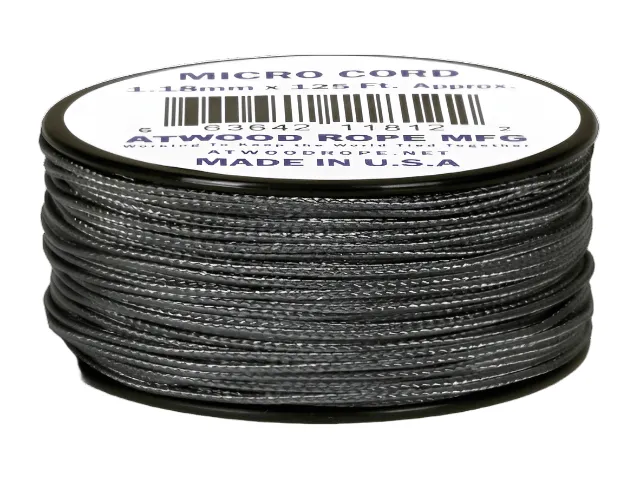 Atwood Micro Cord 1.18mm - Graphite