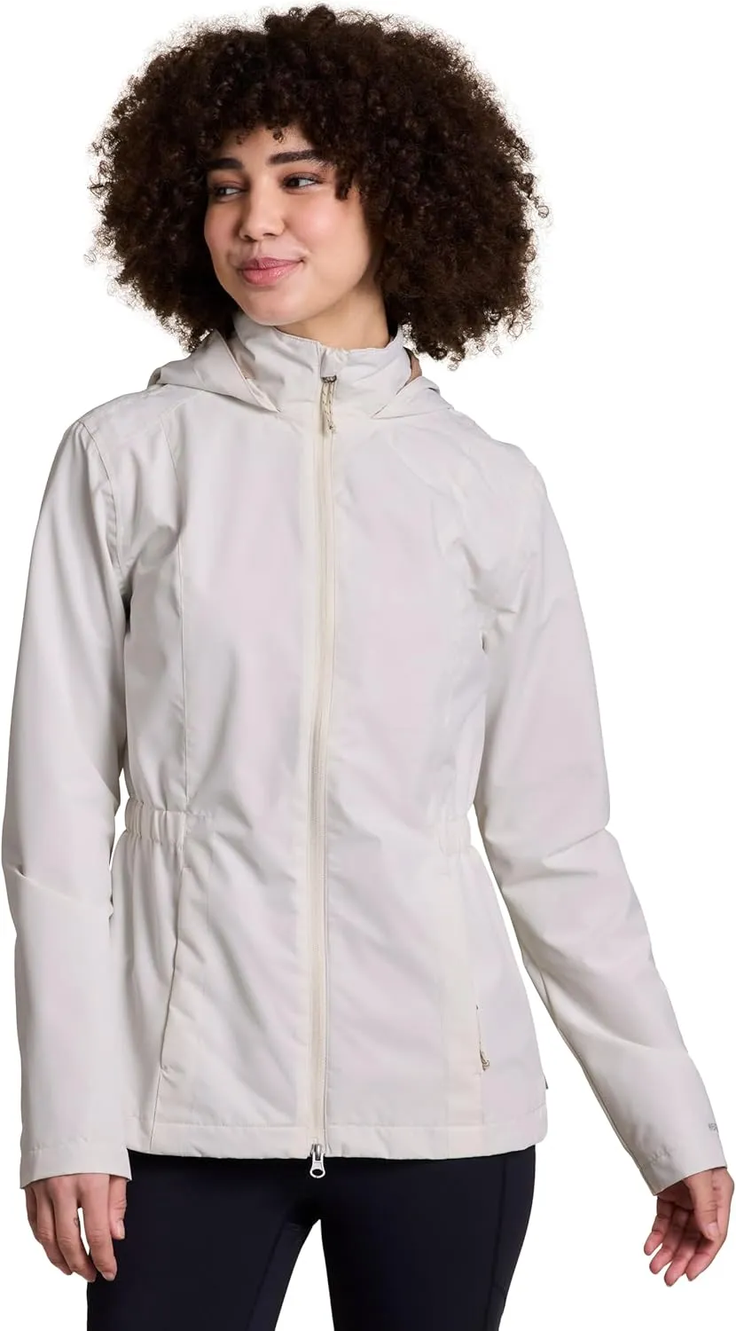 Avalanche Women's Lightweight Convertible Hood Zip Up Jacket With Zipper Pockets