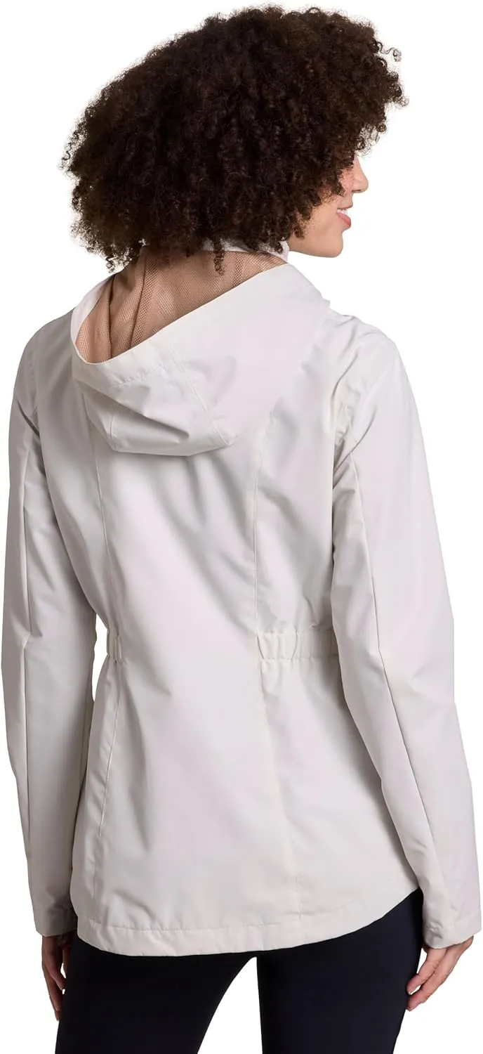 Avalanche Women's Lightweight Convertible Hood Zip Up Jacket With Zipper Pockets