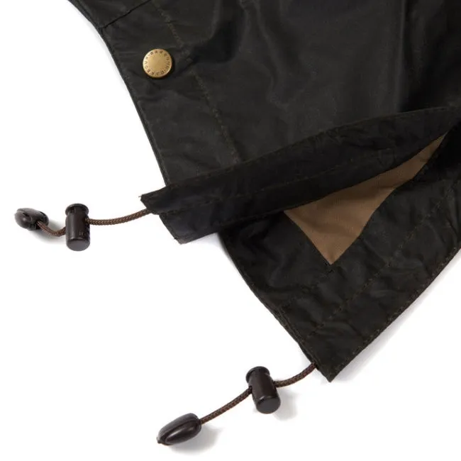Barbour Lightweight 4oz Wax Hood - Dark Olive