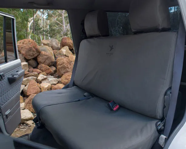 Black Duck Canvas Seat Covers Agco Fendt Tractors Grey