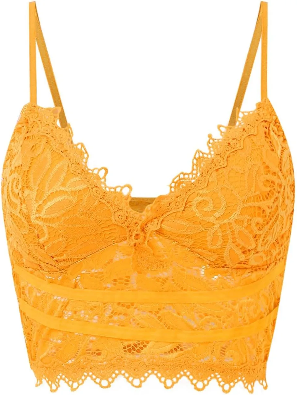 Bralettes for Women Lace Camisole Y2K Tank Top Strappy Cami Unpadded Bra Lingerie Crop Tops Outfits Everyday Bras