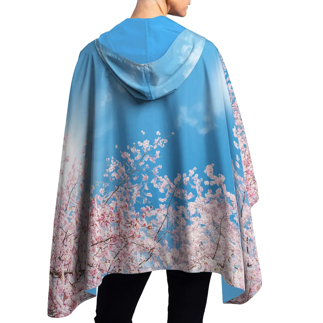Cherry Blossom Rain Cape
