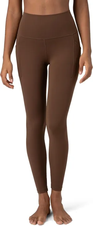 Colorfulkoala Women's Dreamlux High Waisted Workout Leggings 25" / 28" Inseam Yoga Pants with Pockets