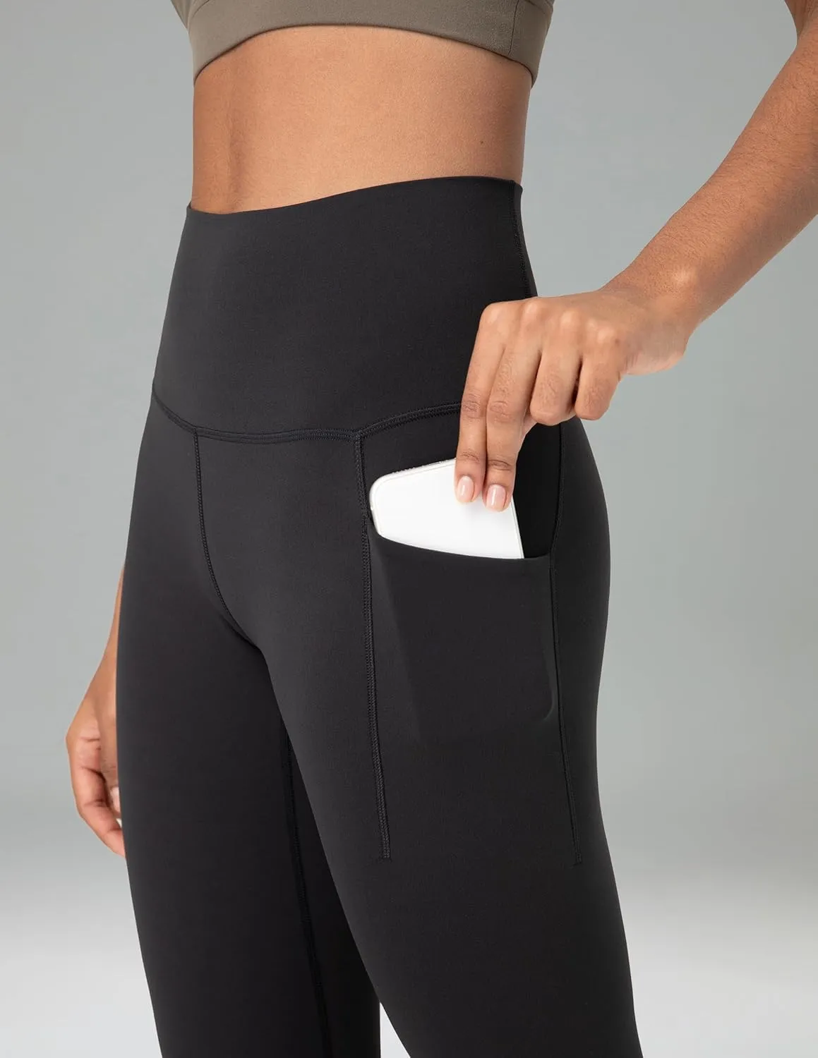 Colorfulkoala Women's Dreamlux High Waisted Workout Leggings 25" / 28" Inseam Yoga Pants with Pockets