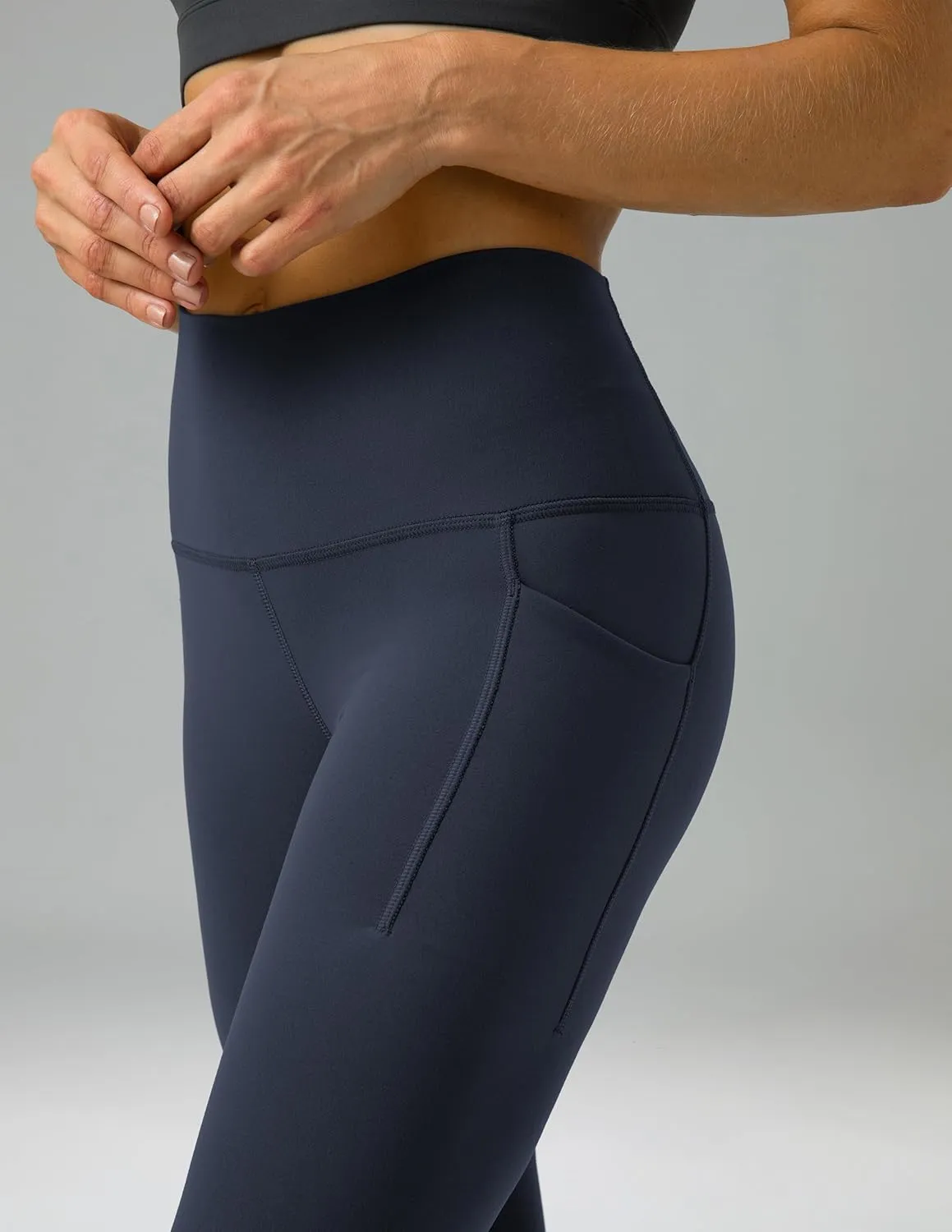 Colorfulkoala Women's Dreamlux High Waisted Workout Leggings 25" / 28" Inseam Yoga Pants with Pockets