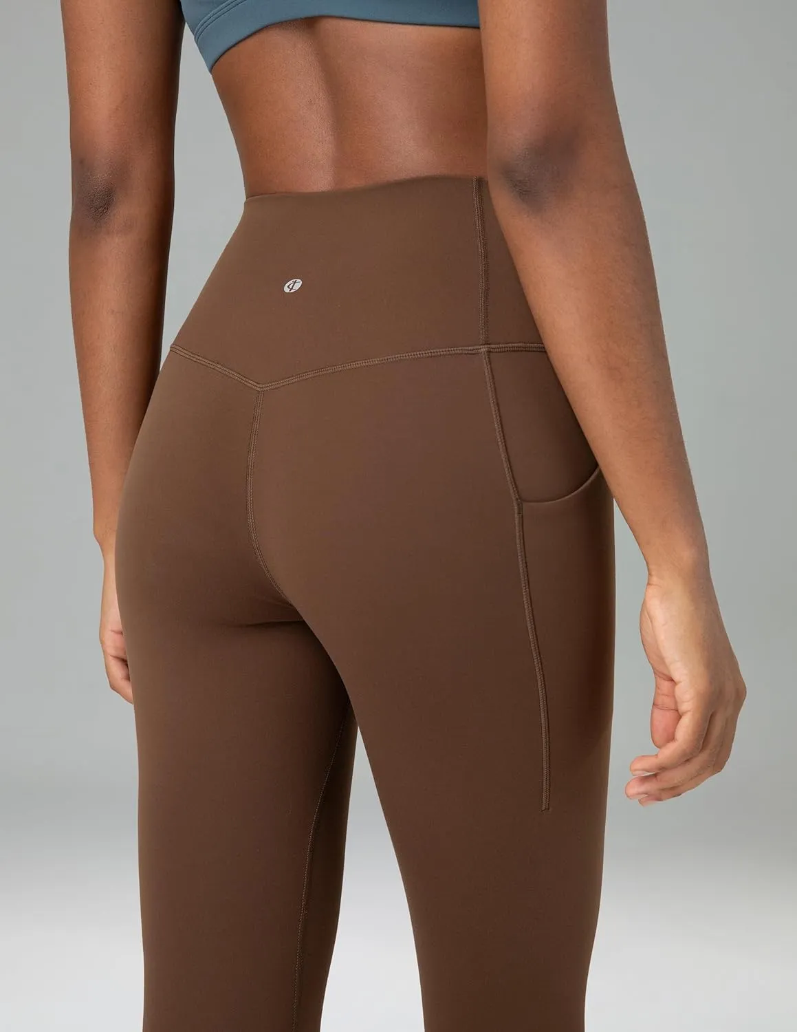 Colorfulkoala Women's Dreamlux High Waisted Workout Leggings 25" / 28" Inseam Yoga Pants with Pockets