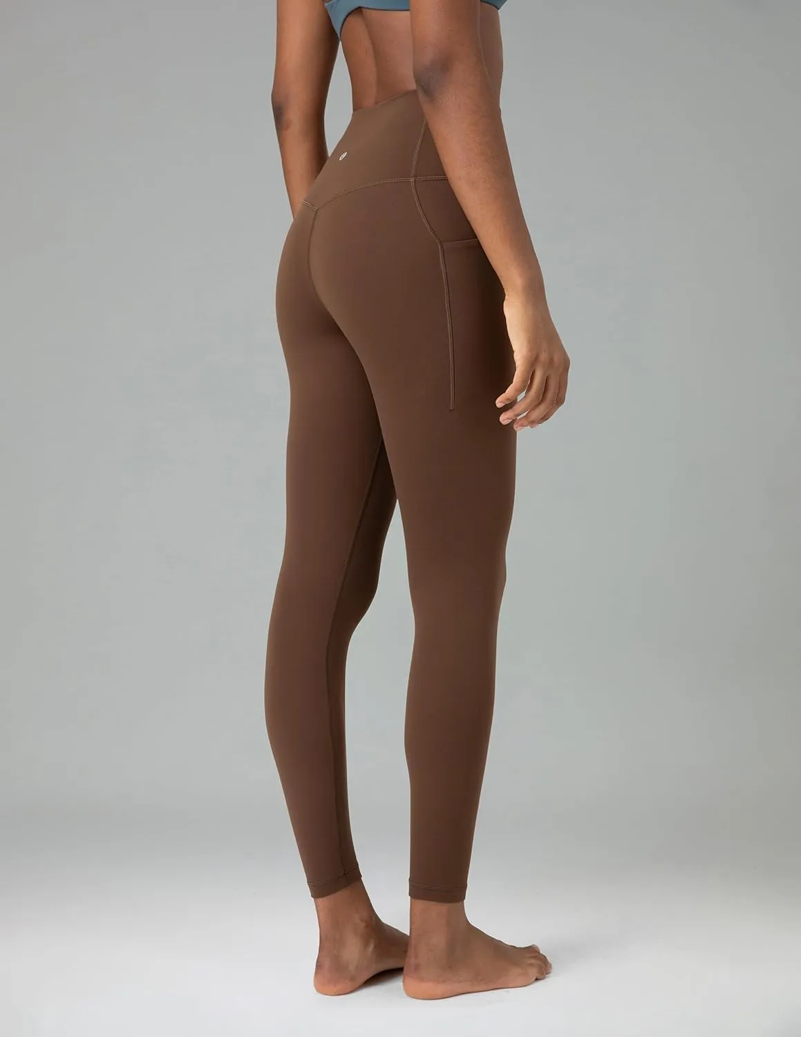 Colorfulkoala Women's Dreamlux High Waisted Workout Leggings 25" / 28" Inseam Yoga Pants with Pockets