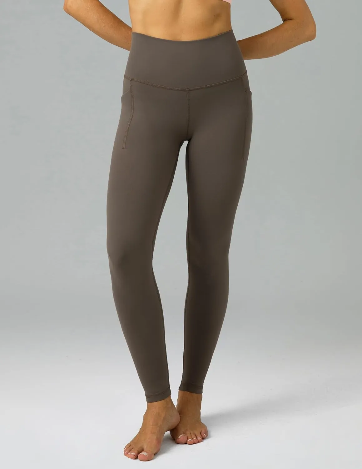 Colorfulkoala Women's Dreamlux High Waisted Workout Leggings 25" / 28" Inseam Yoga Pants with Pockets