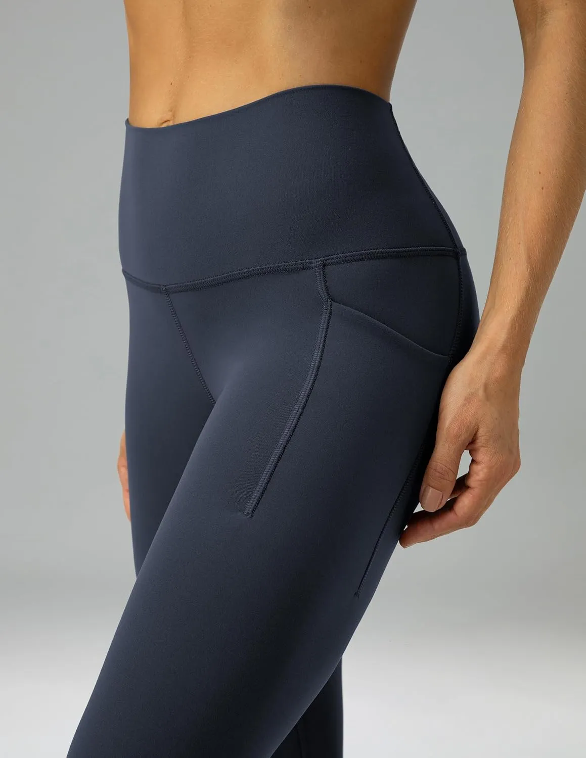 Colorfulkoala Women's Dreamlux High Waisted Workout Leggings 25" / 28" Inseam Yoga Pants with Pockets