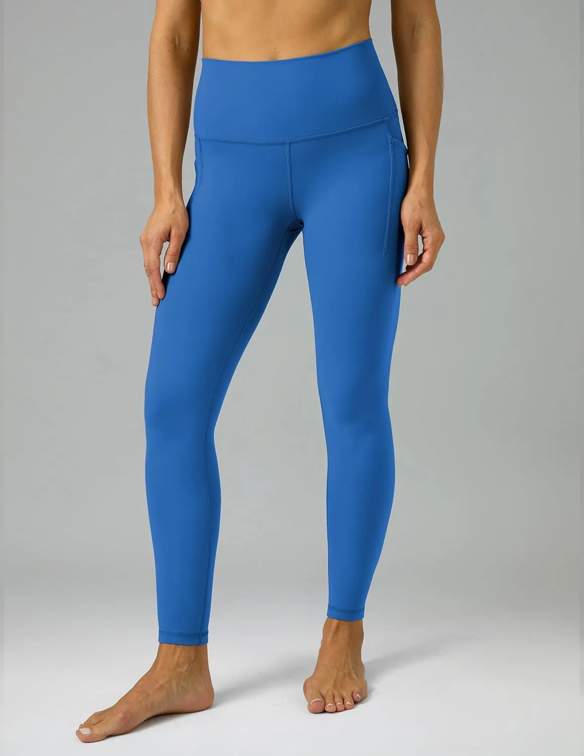 Colorfulkoala Women's Dreamlux High Waisted Workout Leggings 25" / 28" Inseam Yoga Pants with Pockets