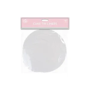 Cooke & Miller Cake Tin Liners 40 Pack