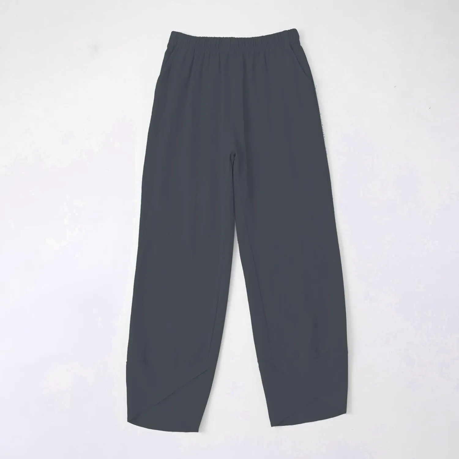 Cotton Linen Pants for Women Plus Size Cropped Wide Leg Summer Casual Loose Fit Trousers Beach Lounge Work