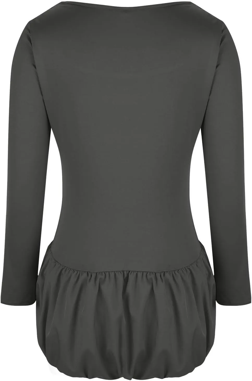 Dresses for Women 2025 Elegant Classy Scoop Neck Long Sleeve Mini Dress Sexy Sundress Loose Fit Flowy Dresses