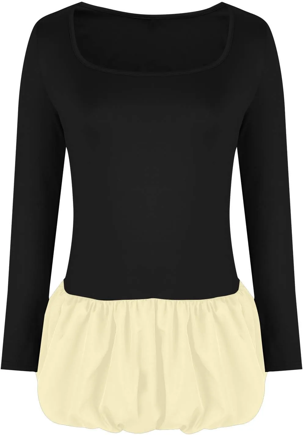 Dresses for Women 2025 Elegant Classy Scoop Neck Long Sleeve Mini Dress Sexy Sundress Loose Fit Flowy Dresses