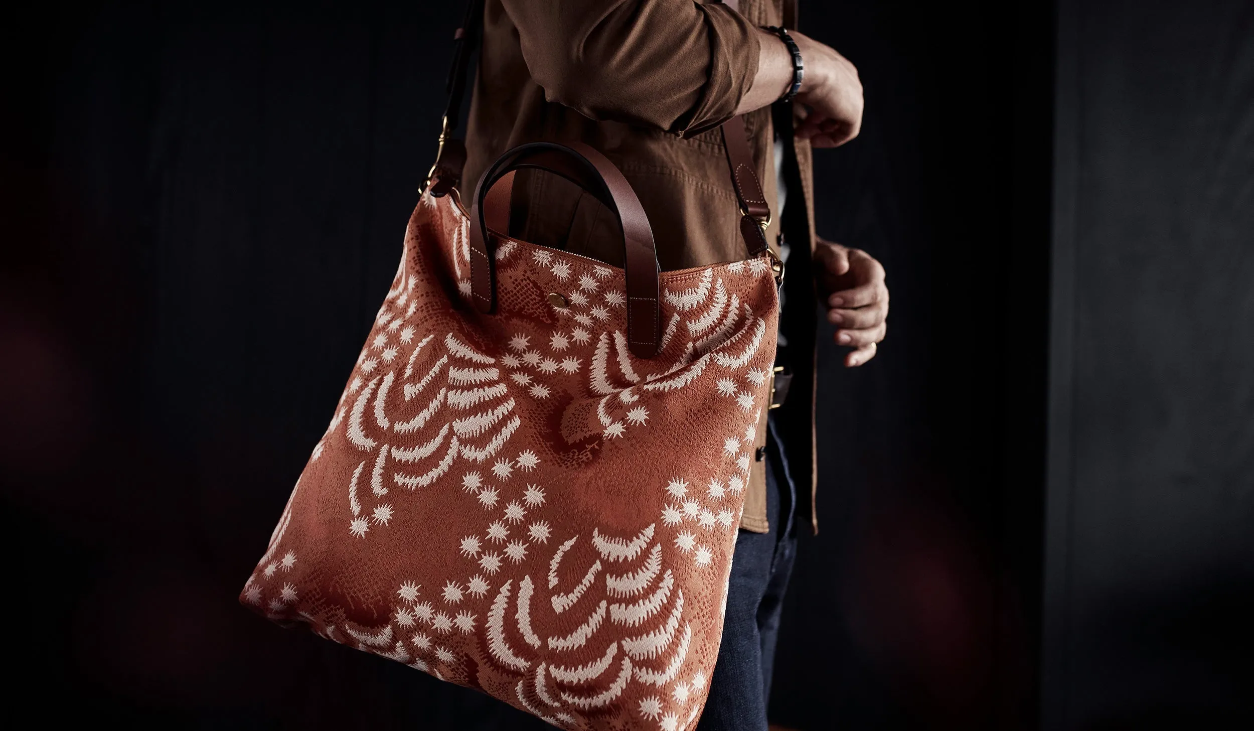 Envy Hold - Shopper - Shades of Dune/Cuoio