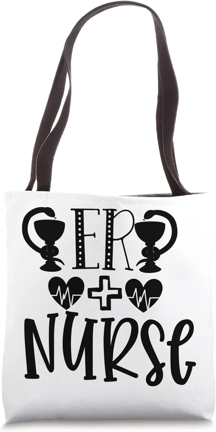 ER Nurse Doctor Medical Hospital Nursing Tote Bag