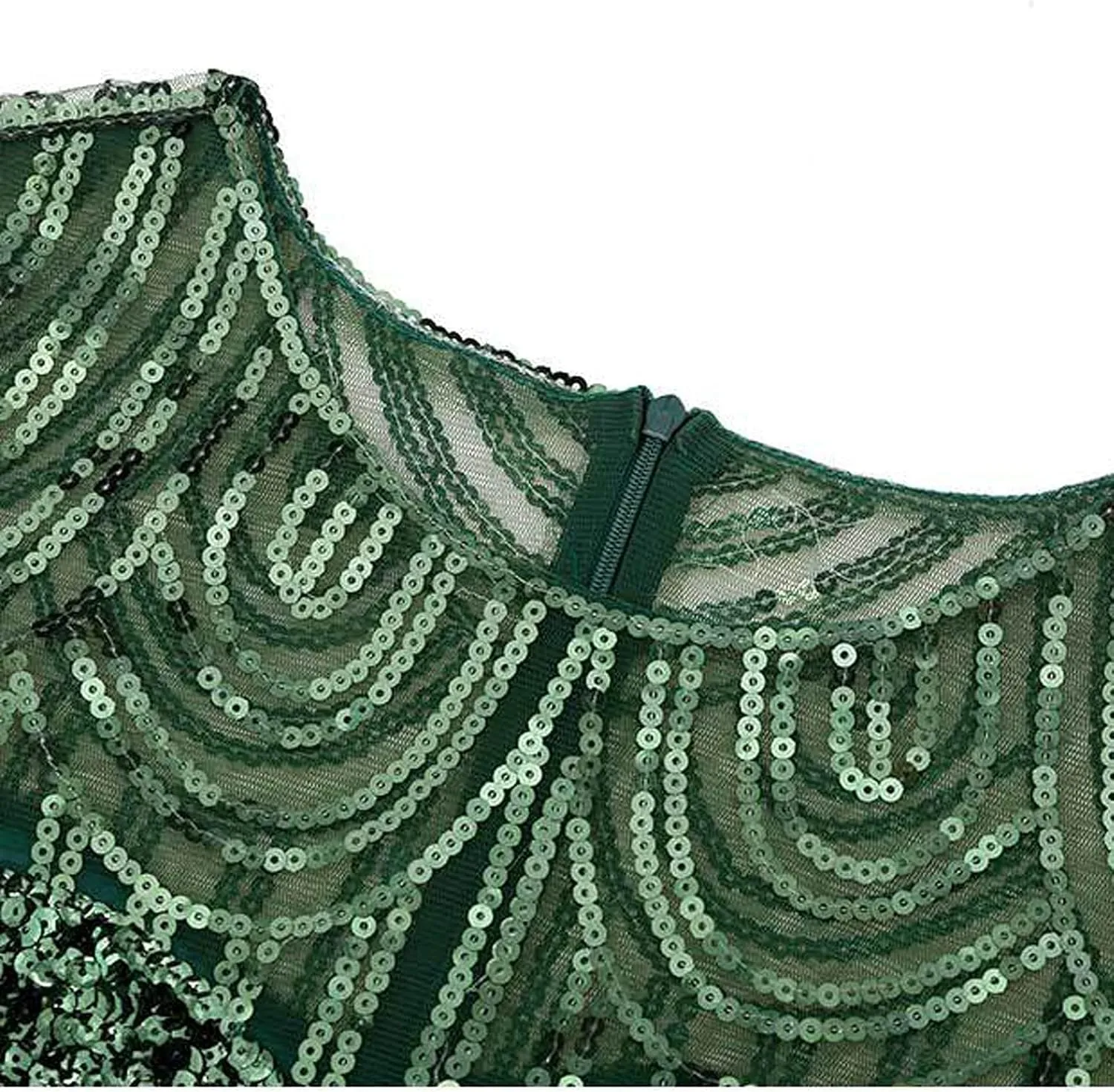 Flapper Dresses 1920s Gatsby Plus Size Cap Sleeve Sparkly Fringe Dress Art Deco Roaring 20s Cocktail Costumes