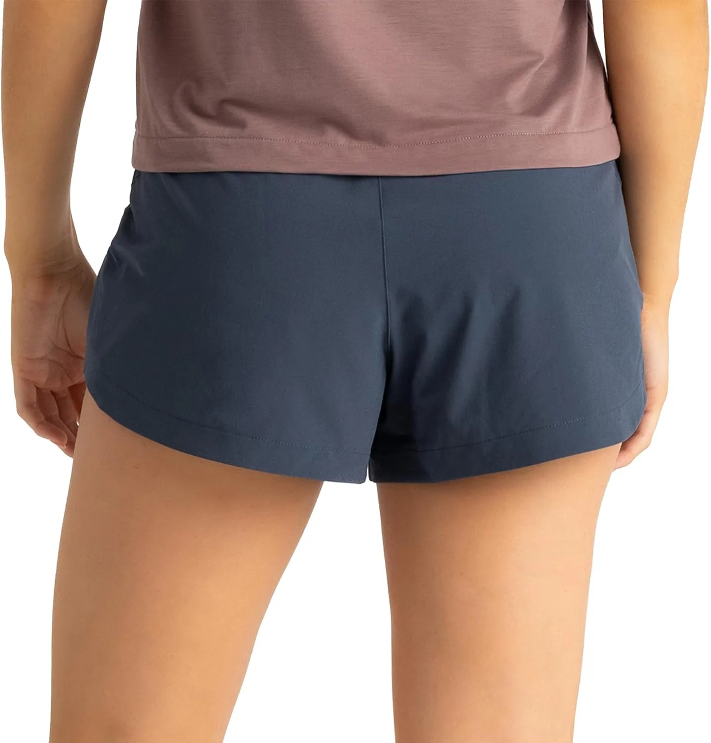 Free Fly Women's Lined Active Breeze Short - Odor Control, Sun Protection UPF 50  Womens Exercise Shorts - 3" Inseam