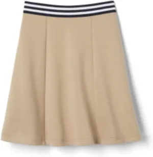 French Toast Girls' Stretch Contrast Waistband Scooter
