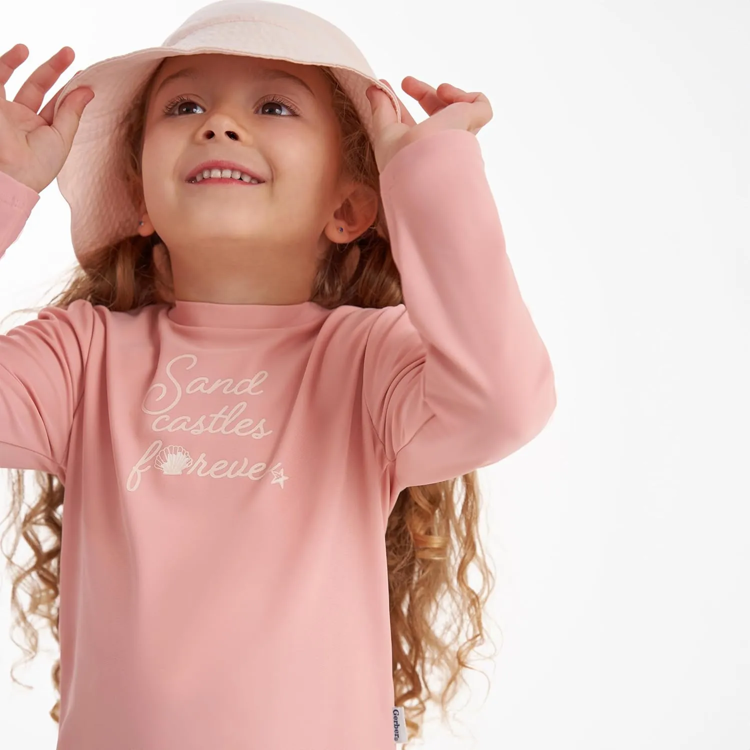 Gerber Baby Girls' Rashguard Set