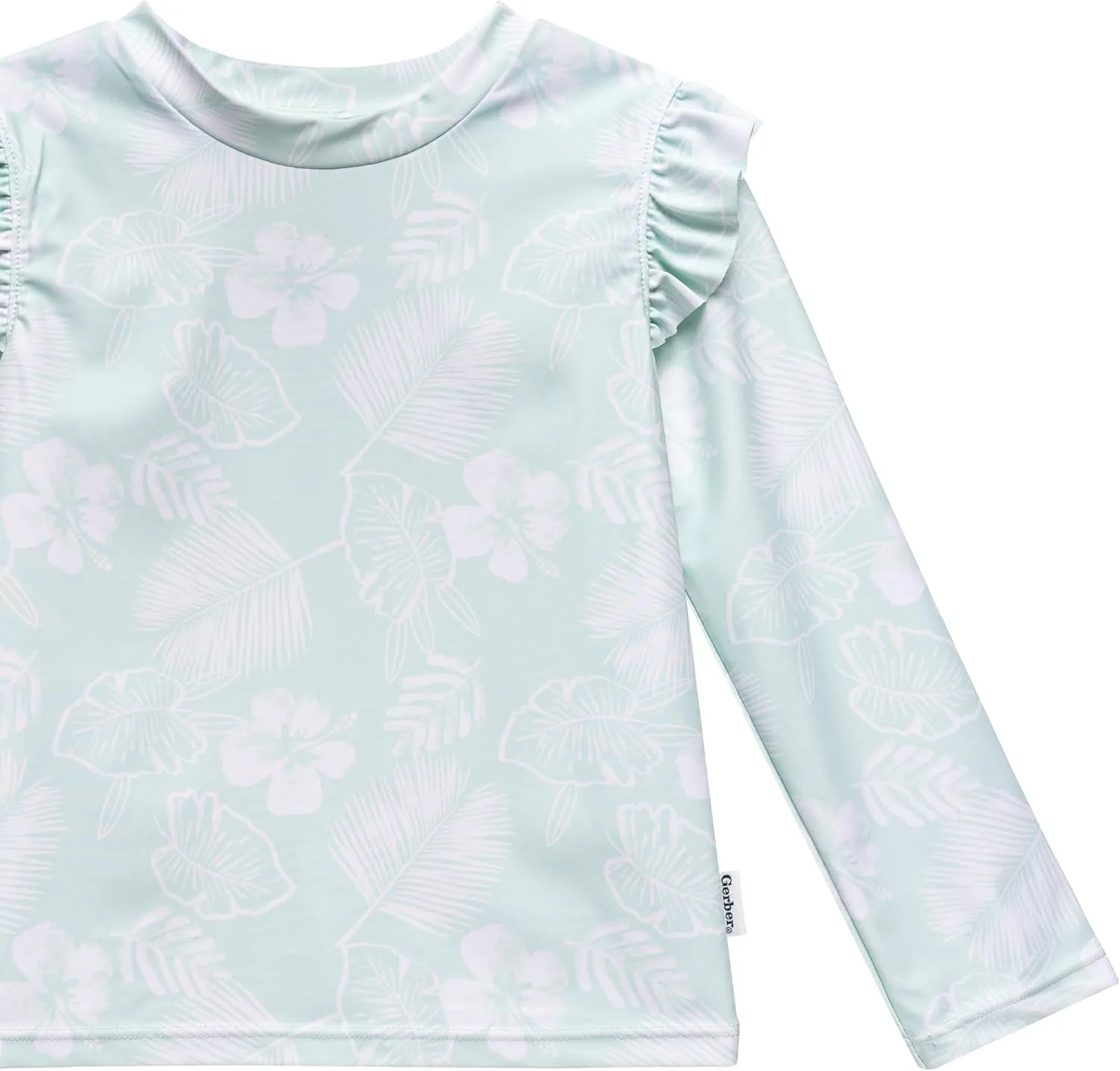 Gerber Baby Girls' Rashguard Set
