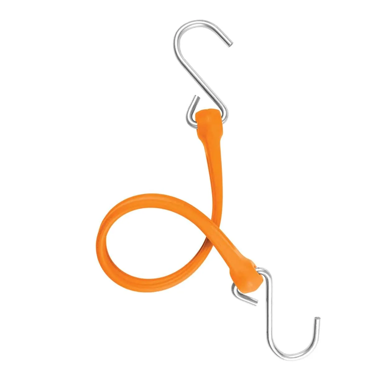Heavy Duty Poly Bungee Straps with Galvanized Steel Hooks