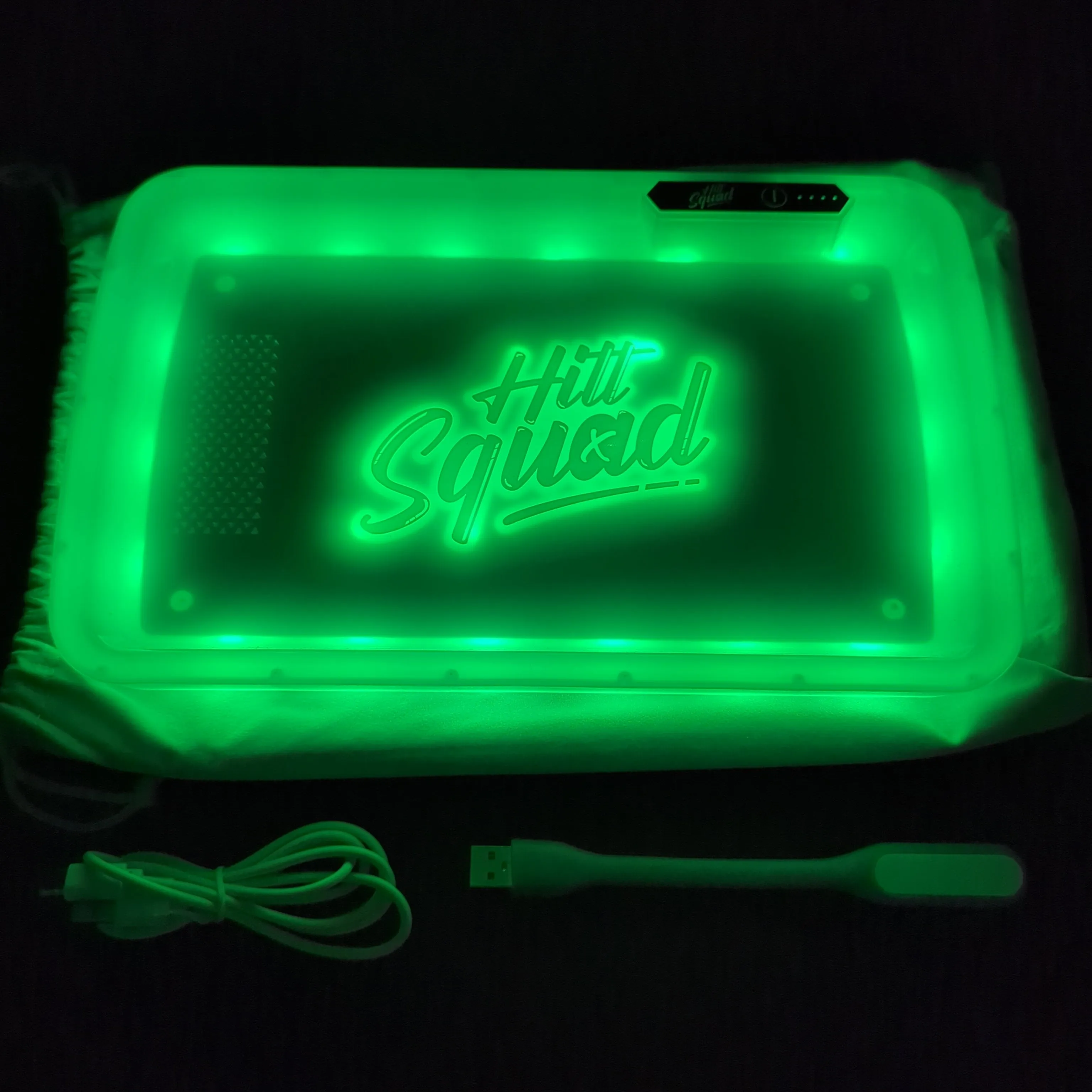 Hitt Squad Glow Rolling Tray