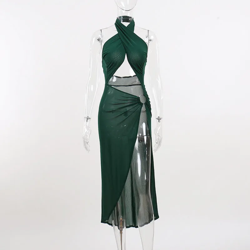 HOLLOW OUT SUMMER DRESS