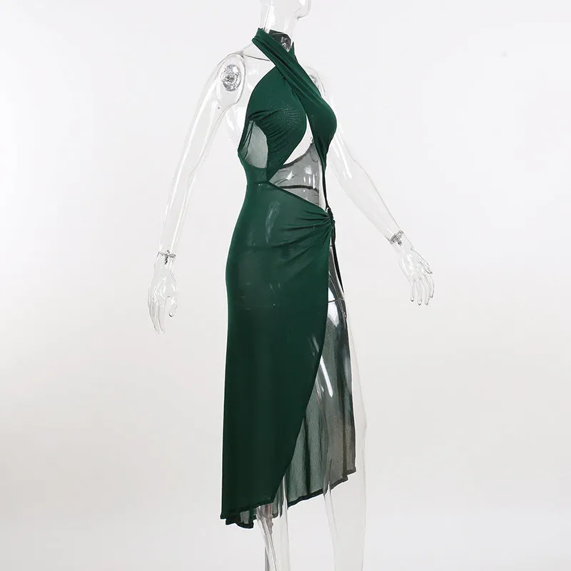 HOLLOW OUT SUMMER DRESS