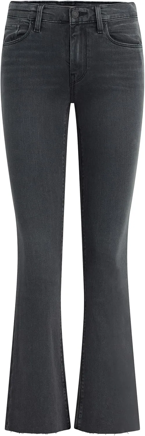 HUDSON Women's Nico Mid-Rise Bootcut Barefoot Jean