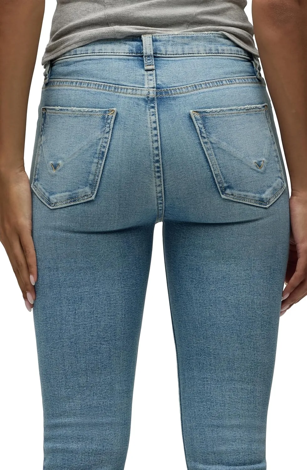HUDSON Women's Nico Mid-Rise Bootcut Barefoot Jean