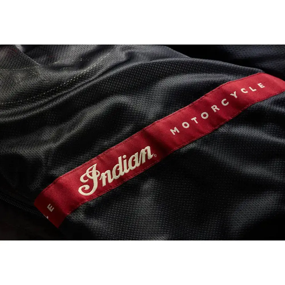 Indian Motorcycle Mens Textile 1901 V2 Jacket Black