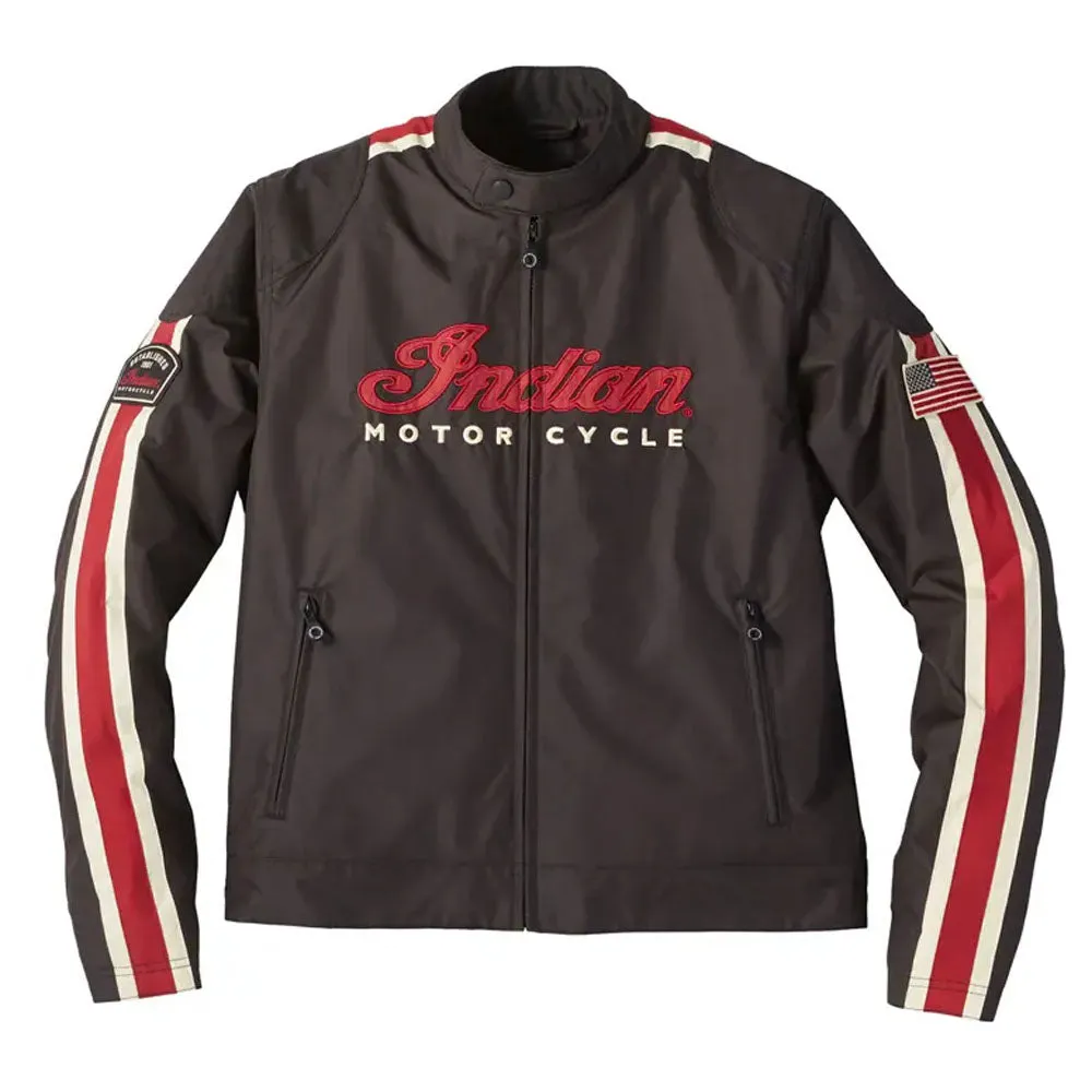 Indian Motorcycle Mens Textile 1901 V2 Jacket Black