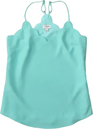 J.Crew Mercantile Women's Scalloped Crepe Cami