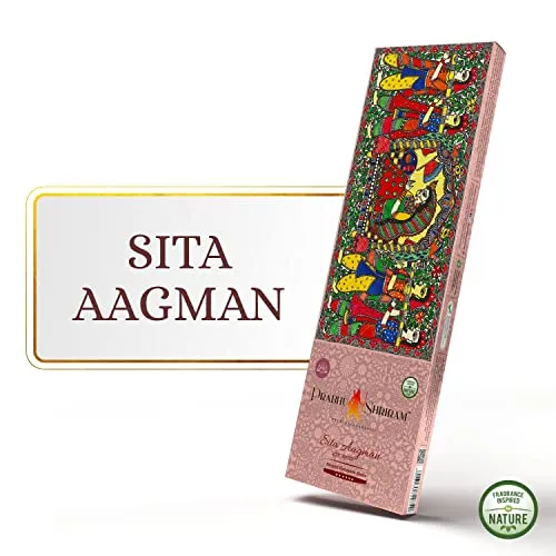 JPSR Prabhu Shriram Premium Low-Smoke Ramayana Series Incense Sticks with Perfume Fragrances - Total 250 Sticks, Long-Lasting Oudh, Charcoal Free, Ideal for Gifting, Pooja, Worship, Meditation