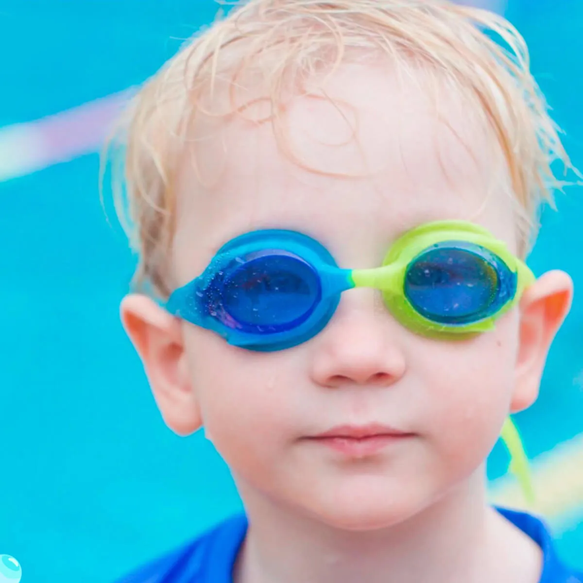 Kids Anti-fog Fisheye Swimming Goggles 2 Pack