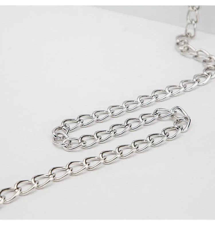 Kinky Fantasy Black Bondage Collar with Leash - BC02