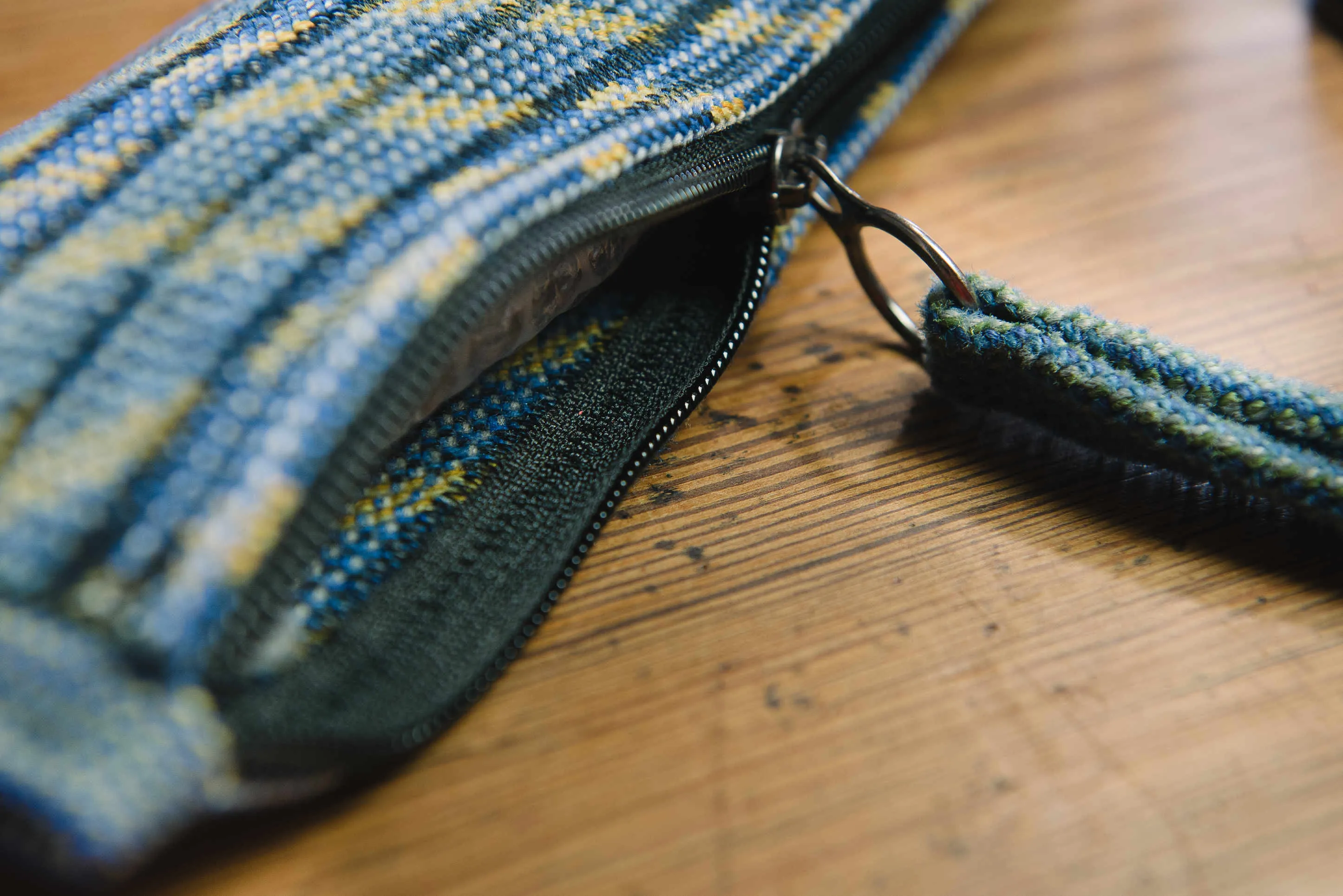 Large Zip Pouch - Water