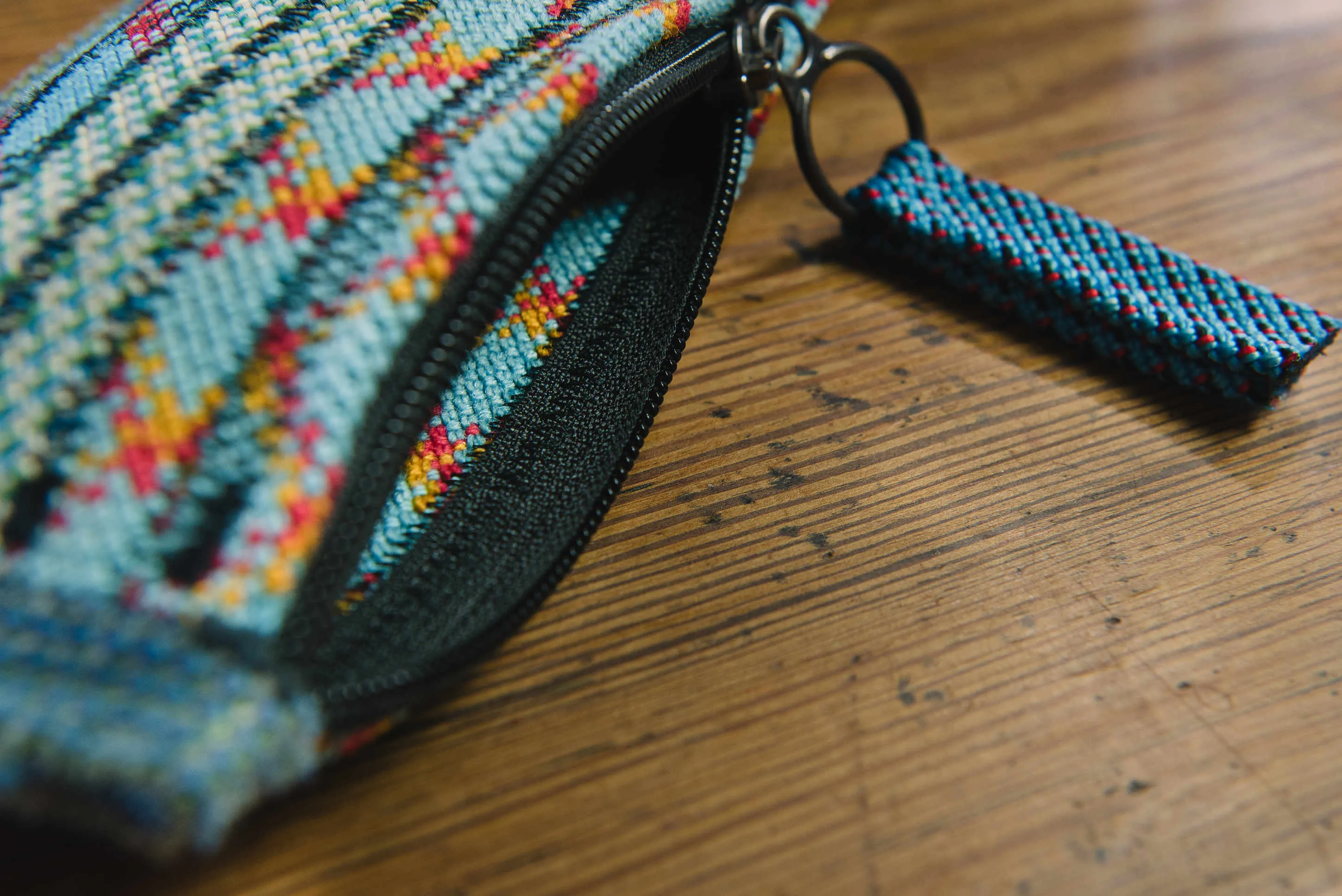Large Zip Pouch - Water