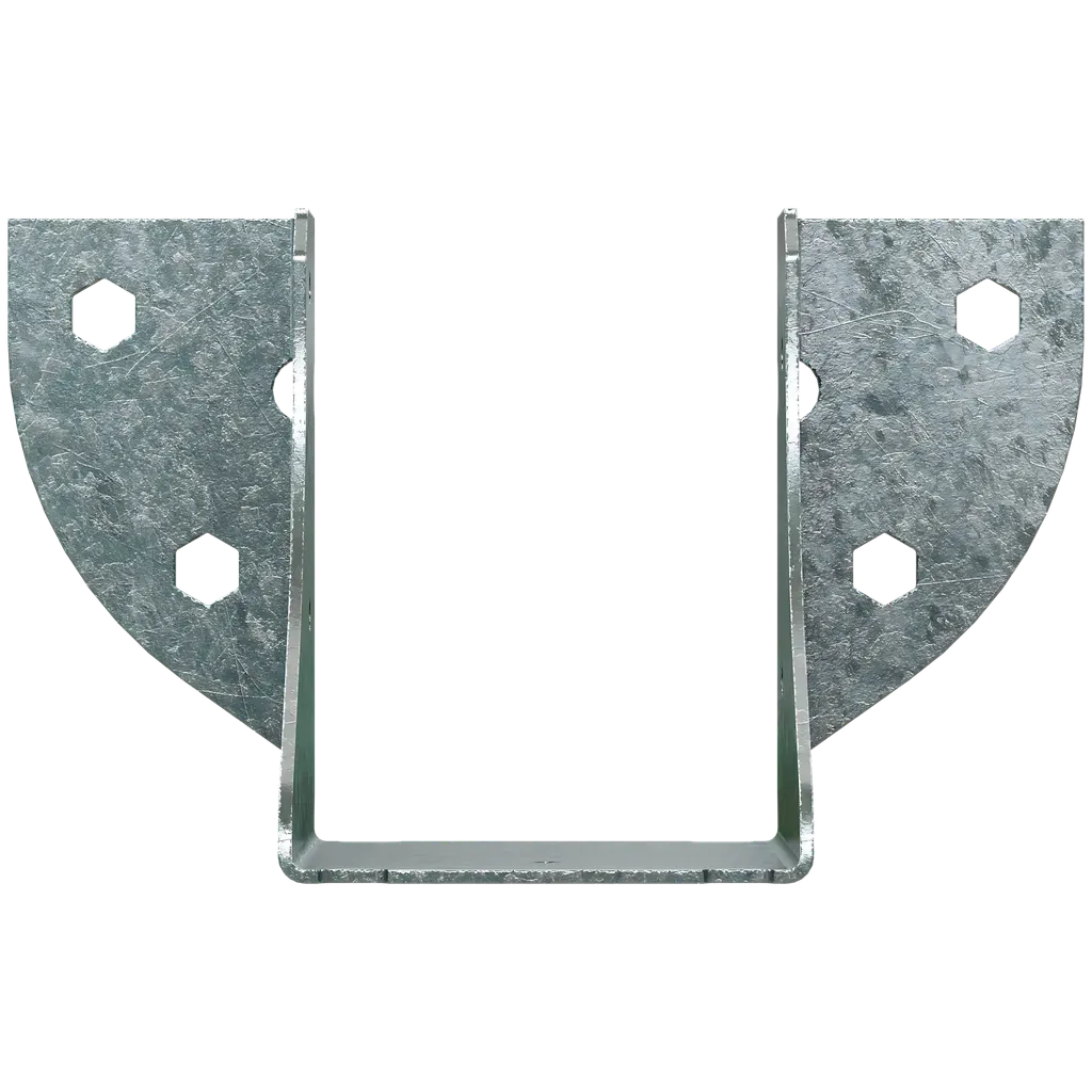 LGUM High-Capacity Girder Hanger for Masonry for 4x6 with Screws/Anchors