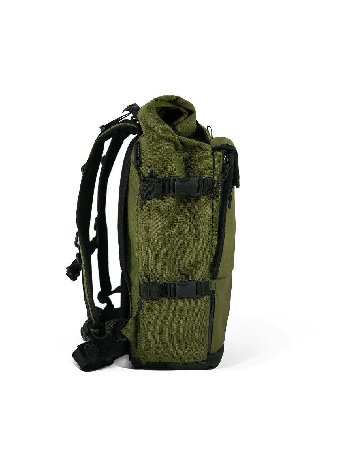 Life Behind Bars The Peloton Rolltop Backpack 30-42L Olive