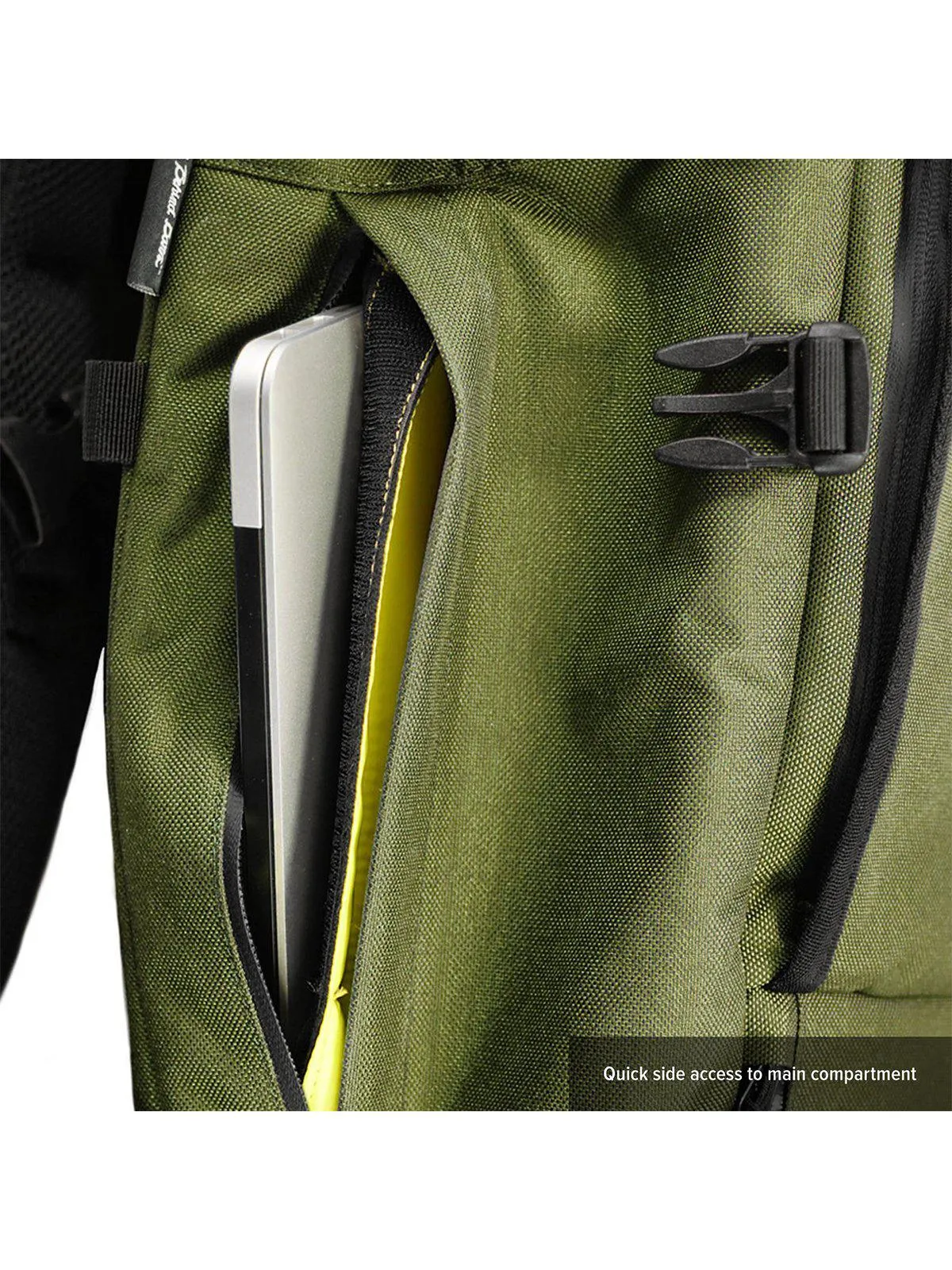 Life Behind Bars The Peloton Rolltop Backpack 30-42L Olive
