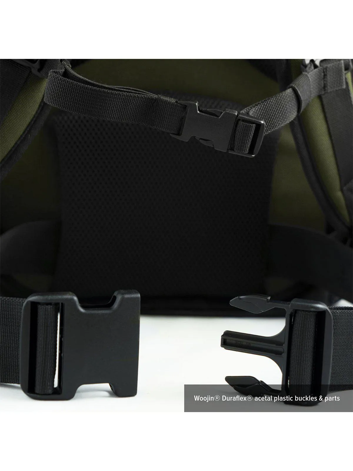 Life Behind Bars The Peloton Rolltop Backpack 30-42L Olive