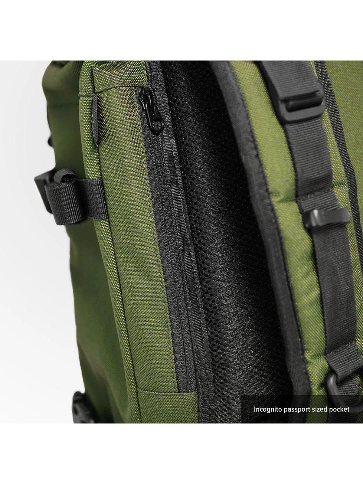 Life Behind Bars The Peloton Rolltop Backpack 30-42L Olive